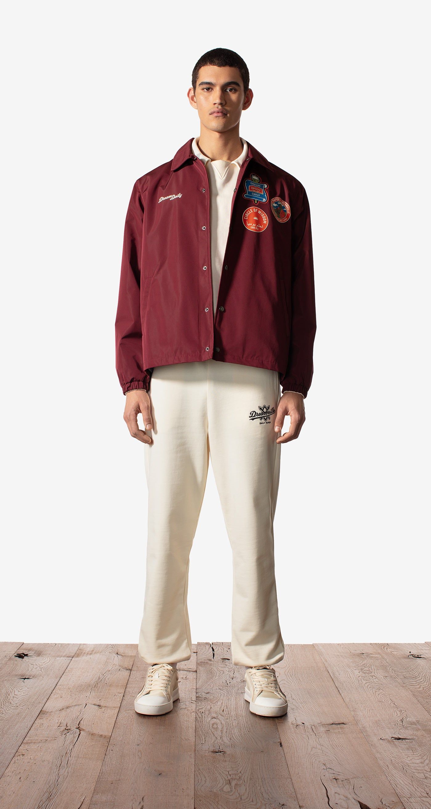 Daily Paper x Dreamville Bordeaux Jacket sold by Daily Paper product image thumbnail 4