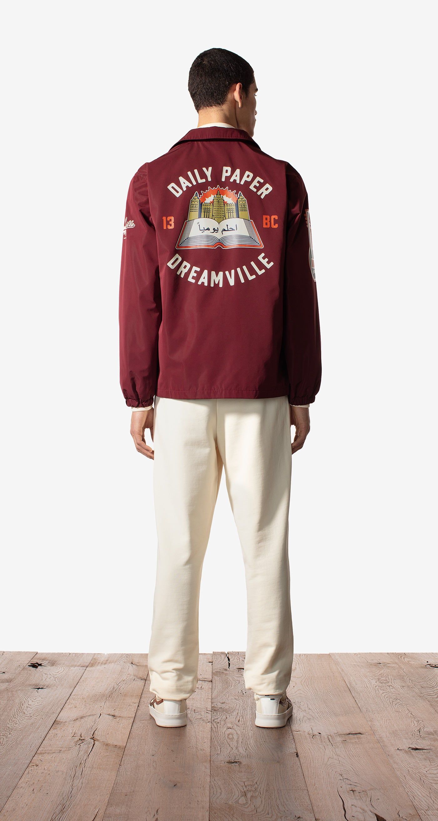 Daily Paper x Dreamville Bordeaux Jacket sold by Daily Paper product image thumbnail 3