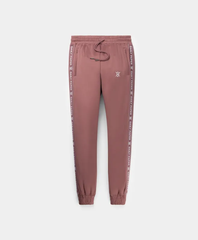 Rose Brown Tonal Etape Logo Trackpants sold by Daily Paper