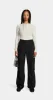 Black Gianna Community Pants sold by Daily Paper