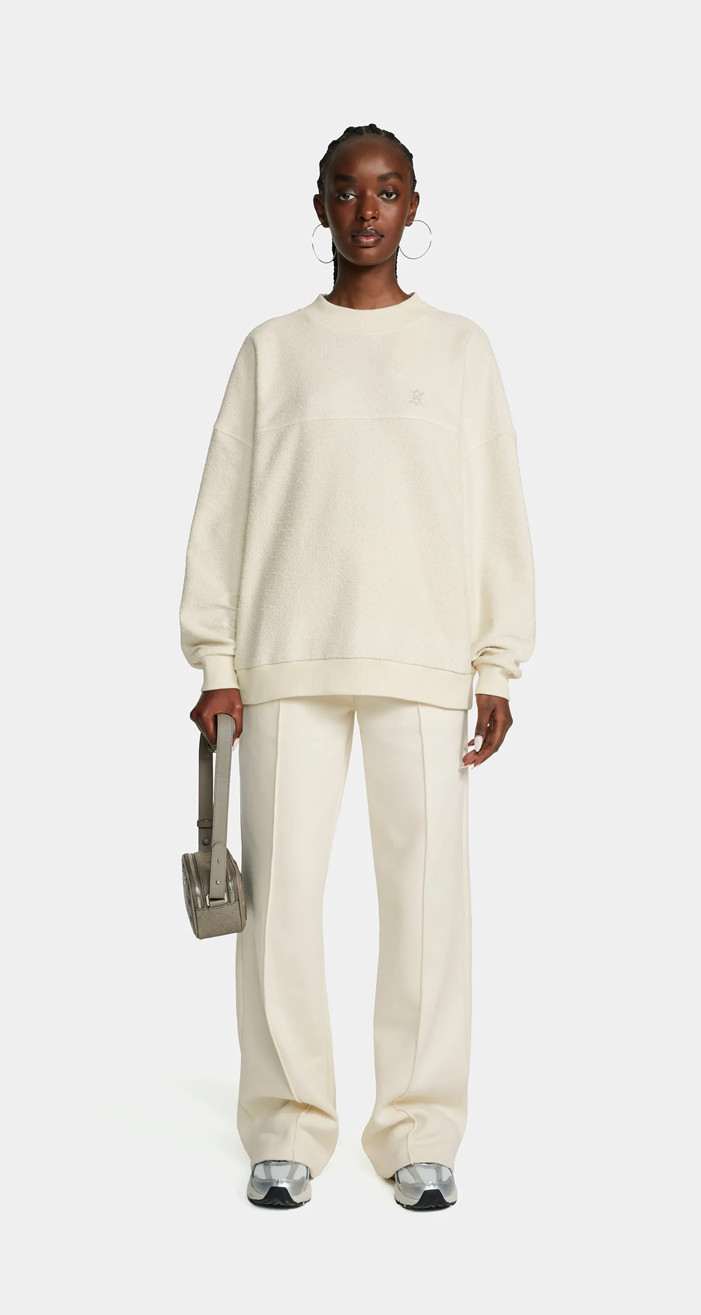 Birch White Rachel Sweater sold by Daily Paper product image thumbnail 3