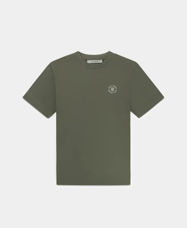 Chimera Green Circle T-Shirt sold by Daily Paper