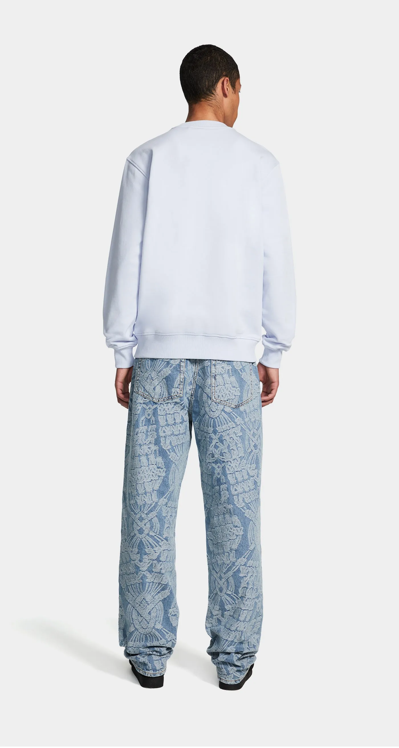 Halogen Blue United Type Sweater sold by Daily Paper product image thumbnail 4