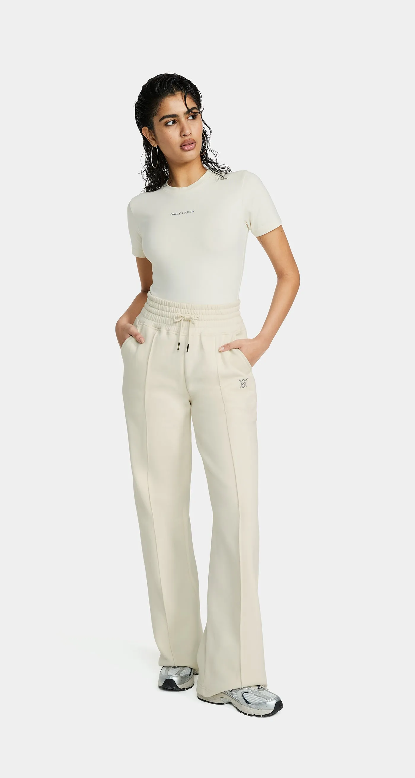 Birch White Eneva Trackpants sold by Daily Paper product image thumbnail 3