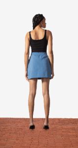 Riverside Blue Eskirt sold by Daily Paper