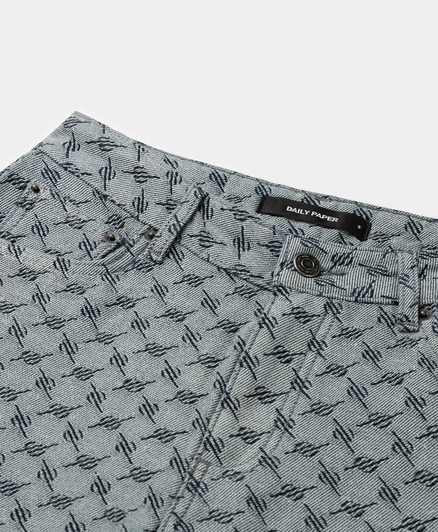 White Blue Avery Meda Jeans sold by Daily Paper product image thumbnail 5