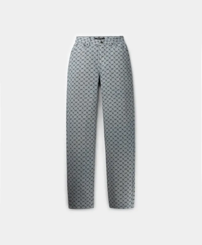 White Blue Avery Meda Jeans made by Daily Paper