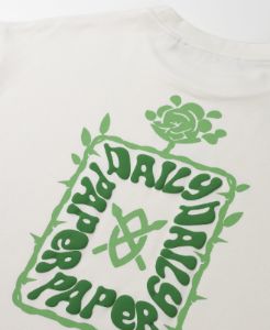 Egret White Paz T-Shirt sold by Daily Paper