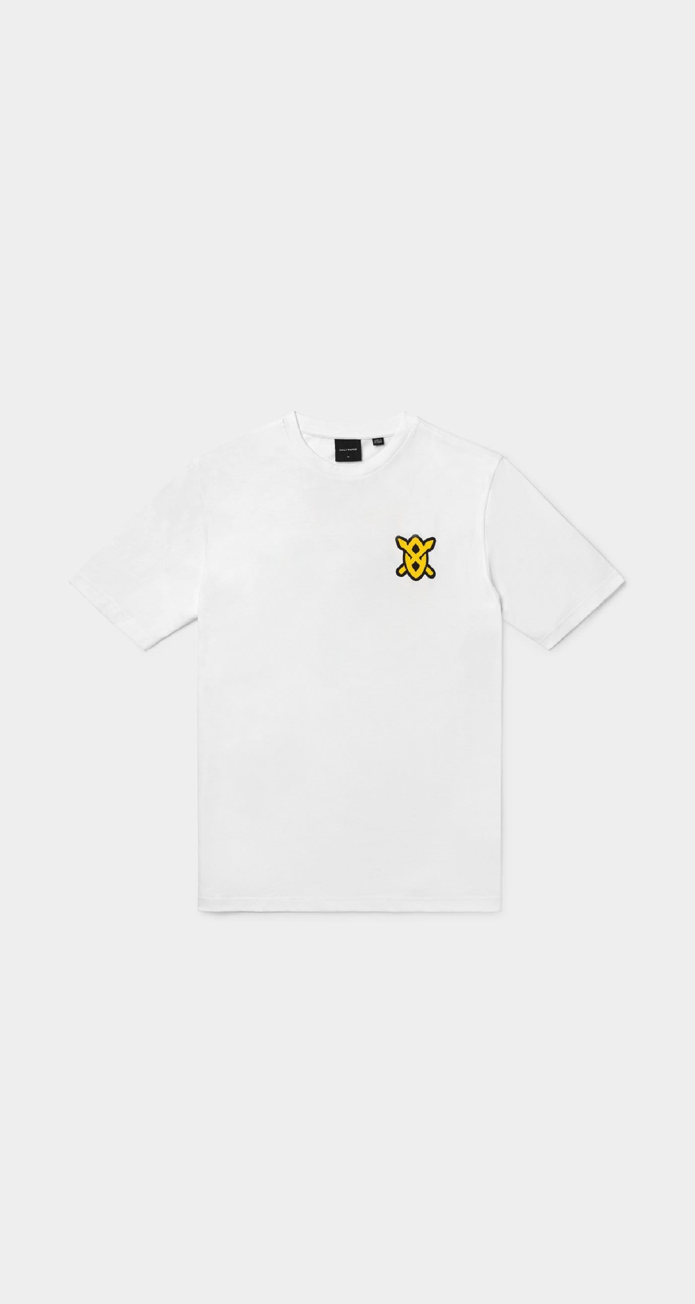 White Manu T-Shirt sold by Daily Paper product image thumbnail 2