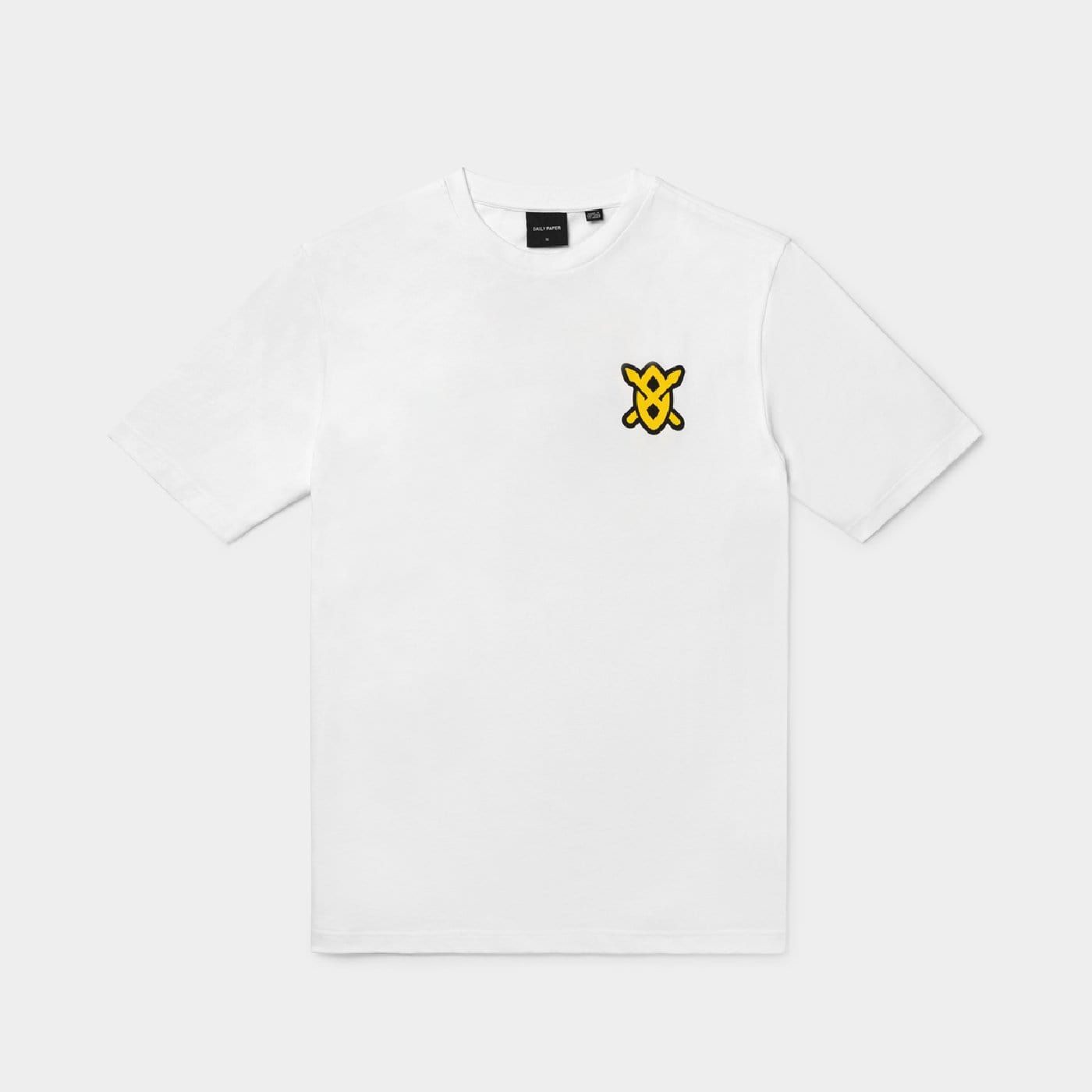 White Manu T-Shirt sold by Daily Paper product image thumbnail 5