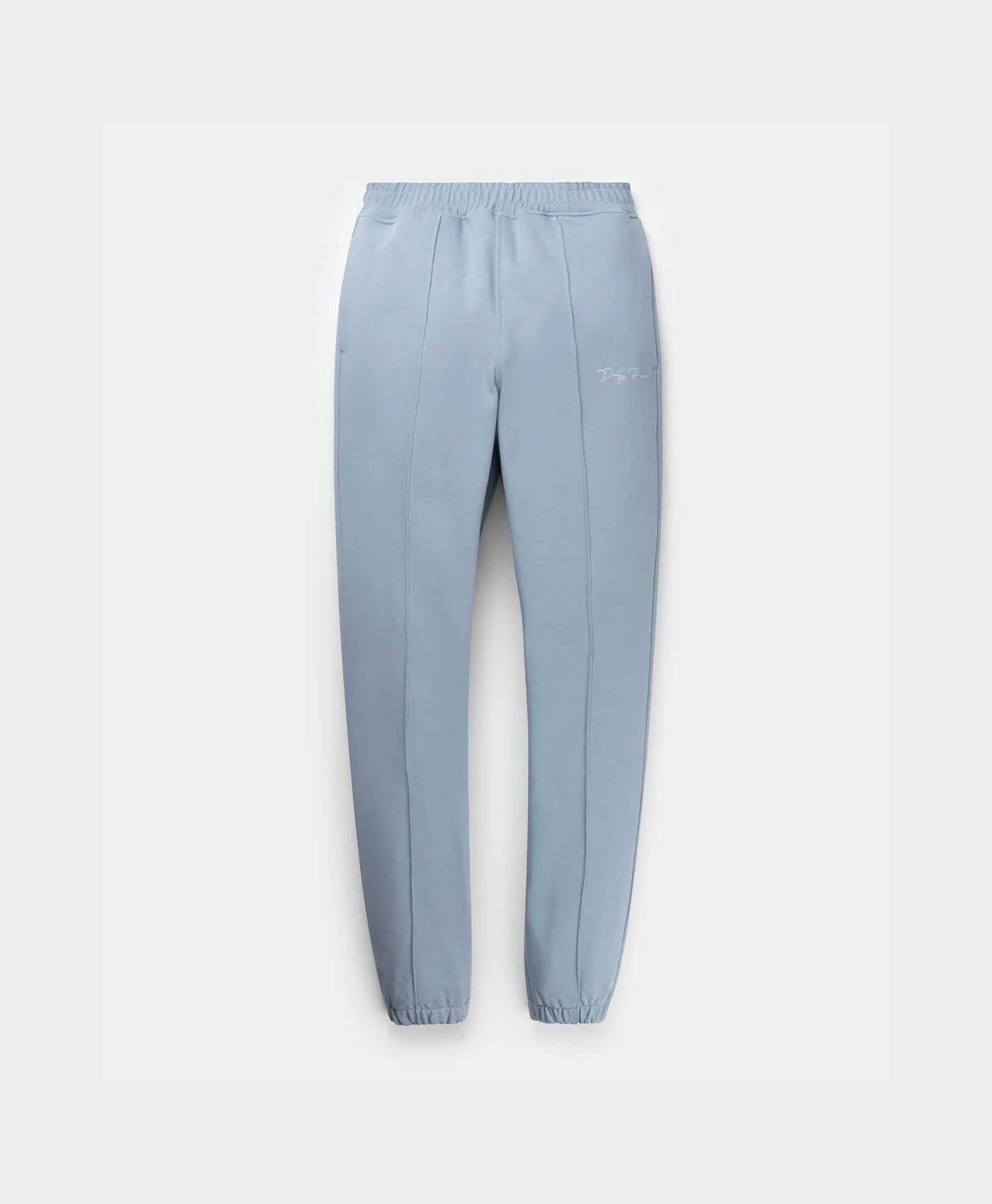Rainwashed Blue Ety Script Jog Pants sold by Daily Paper