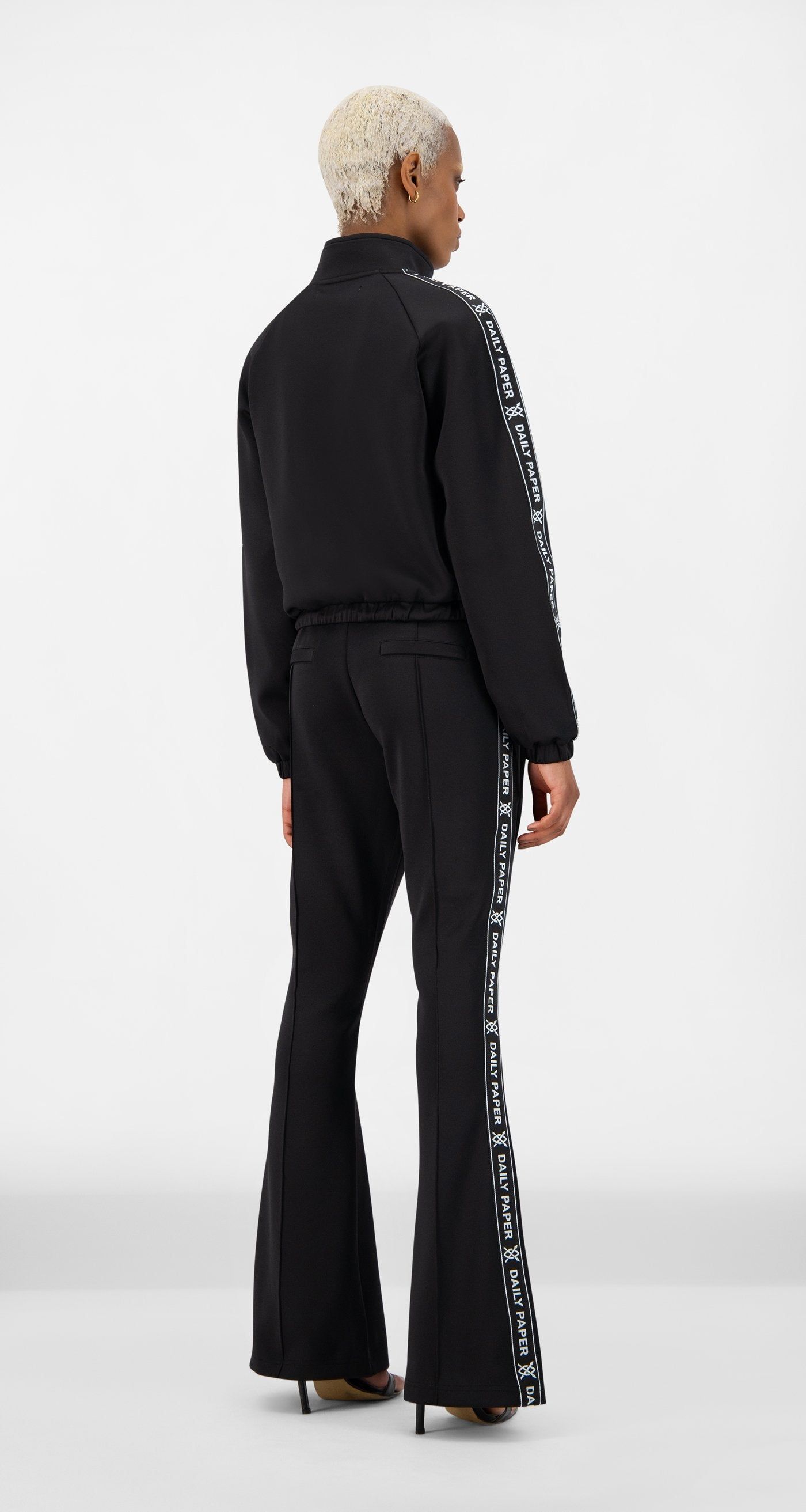 Black Etape Track Jacket sold by Daily Paper product image thumbnail 4