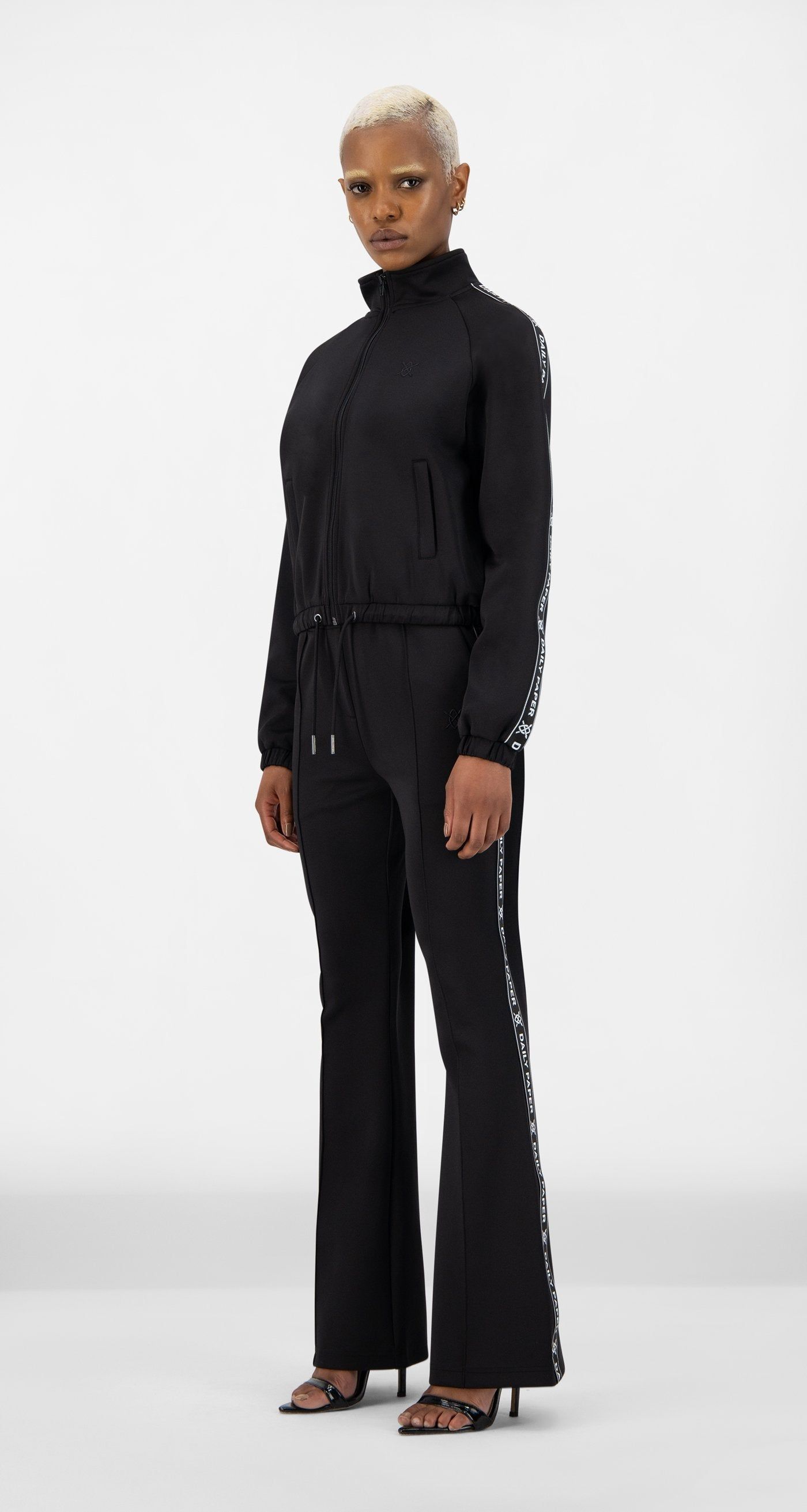 Black Etape Track Jacket sold by Daily Paper product image thumbnail 3