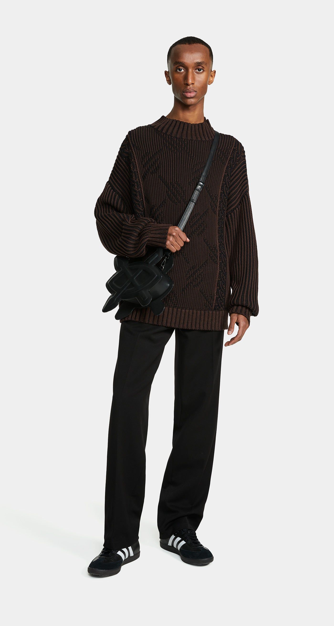 Syrup Brown Rajab Sweater sold by Daily Paper product image thumbnail 3