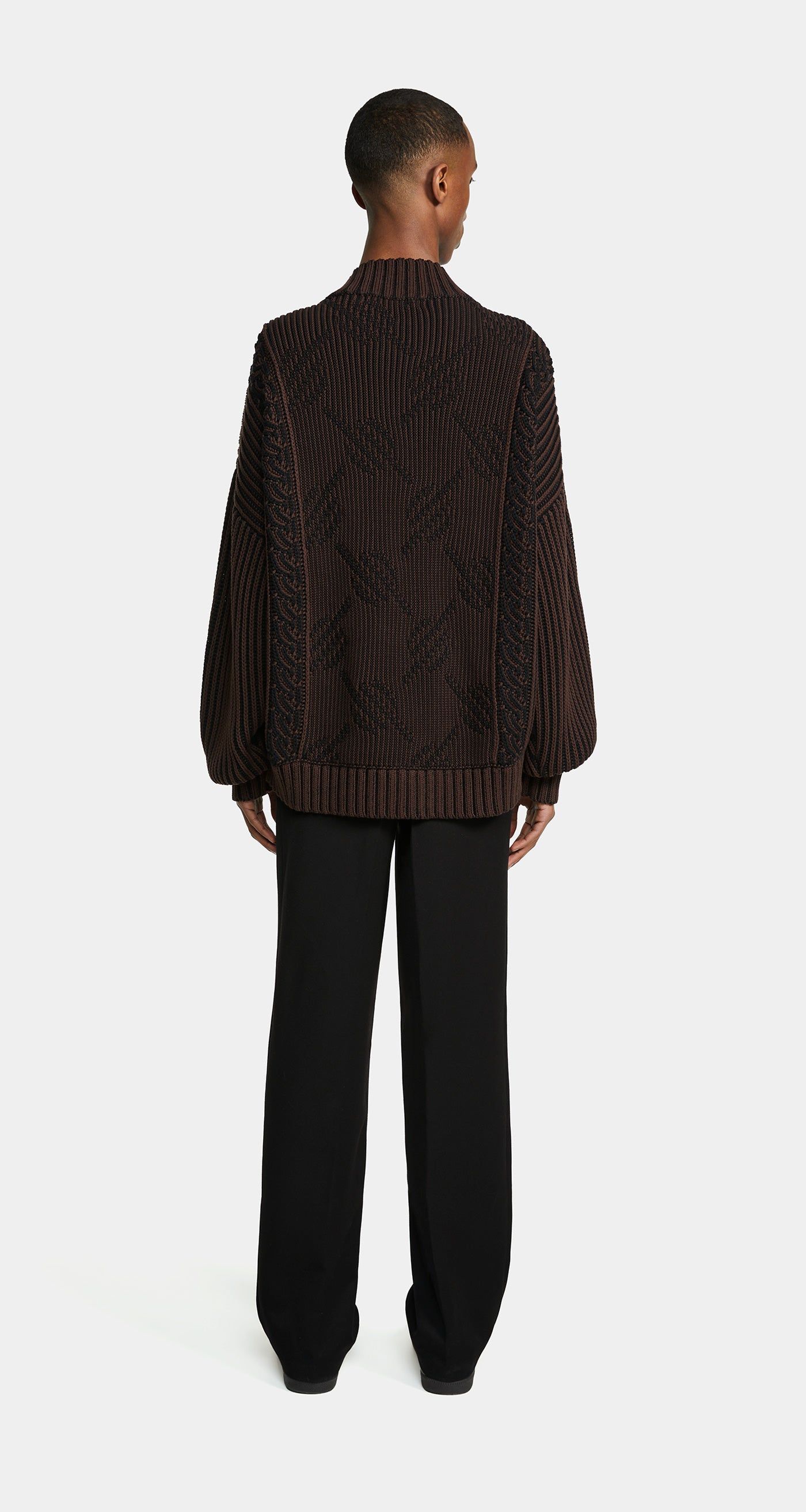 Syrup Brown Rajab Sweater sold by Daily Paper product image thumbnail 4