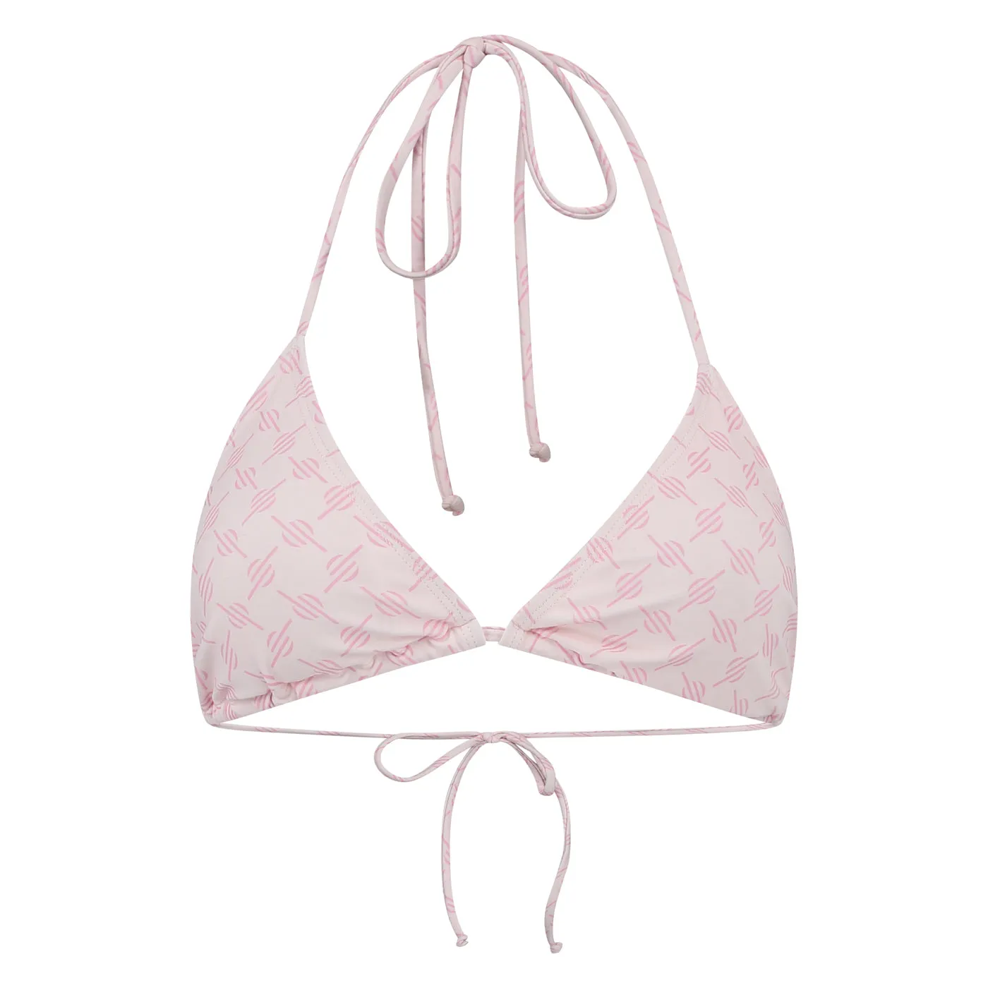Ice Pink Reya Monogram Bikini Top sold by Daily Paper product image thumbnail 3