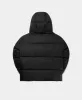 Black Monogram Short Puffer Jacket sold by Daily Paper