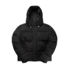 Black Monogram Short Puffer Jacket sold by Daily Paper