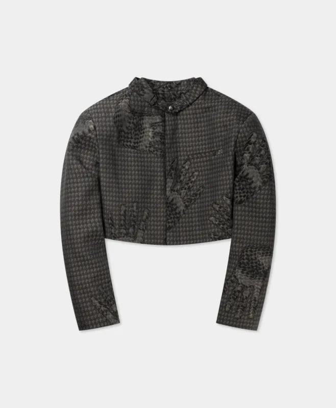 Obsidian Black Deylin Trapped Jacket sold by Daily Paper