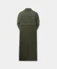 Green Miya Velvet Trenchcoat sold by Daily Paper