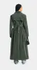 Green Miya Velvet Trenchcoat sold by Daily Paper