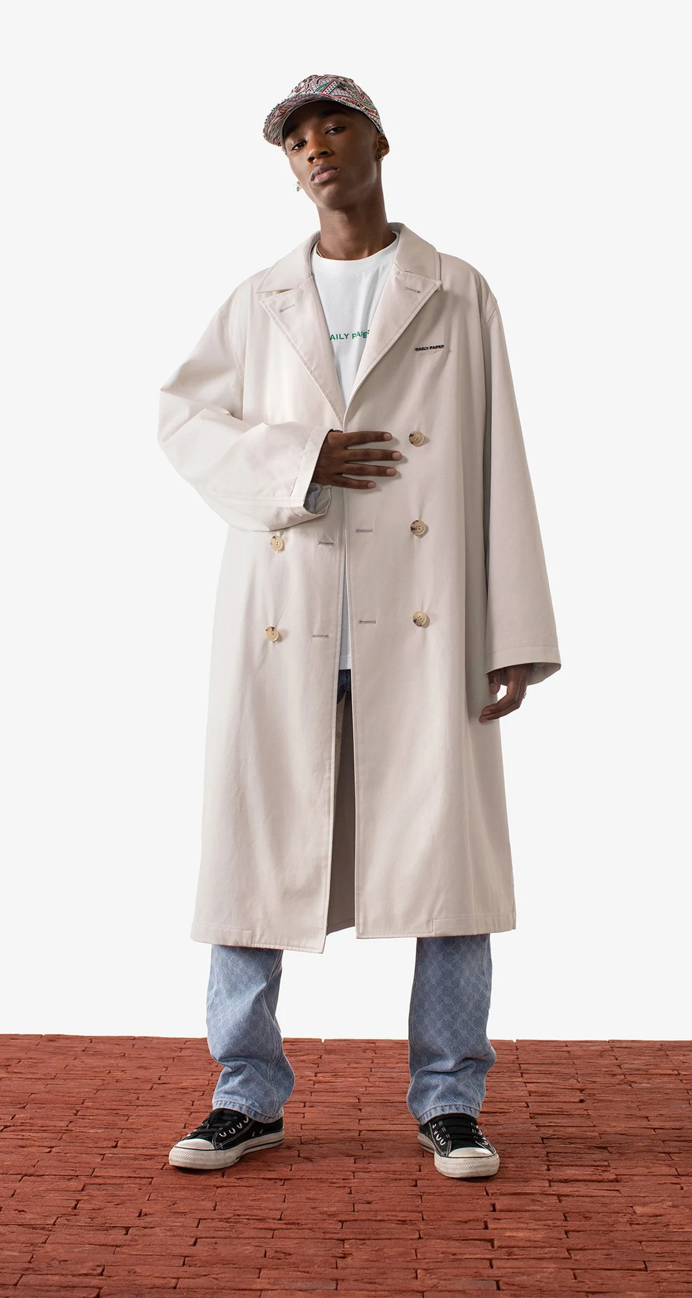 Off White Mahir Long Jacket sold by Daily Paper product image thumbnail 3