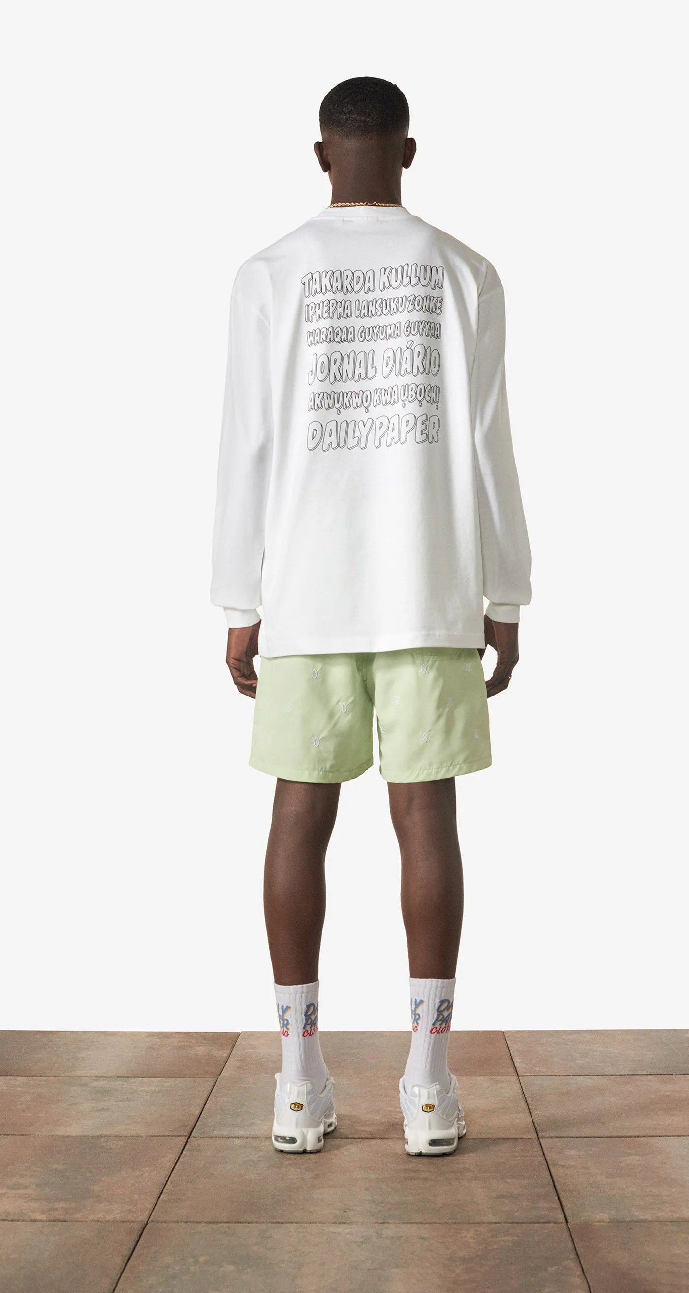 White Remulto Longsleeve sold by Daily Paper product image thumbnail 3