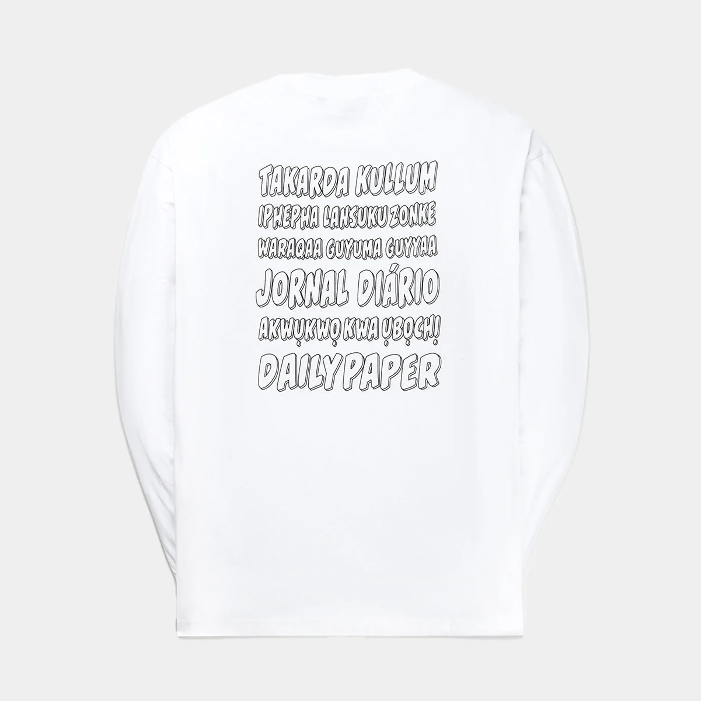White Remulto Longsleeve sold by Daily Paper product image thumbnail 5
