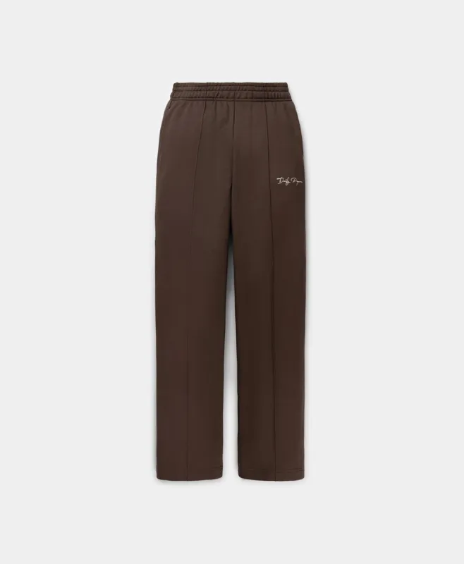 Chocolate Brown Escript Jog Pants sold by Daily Paper