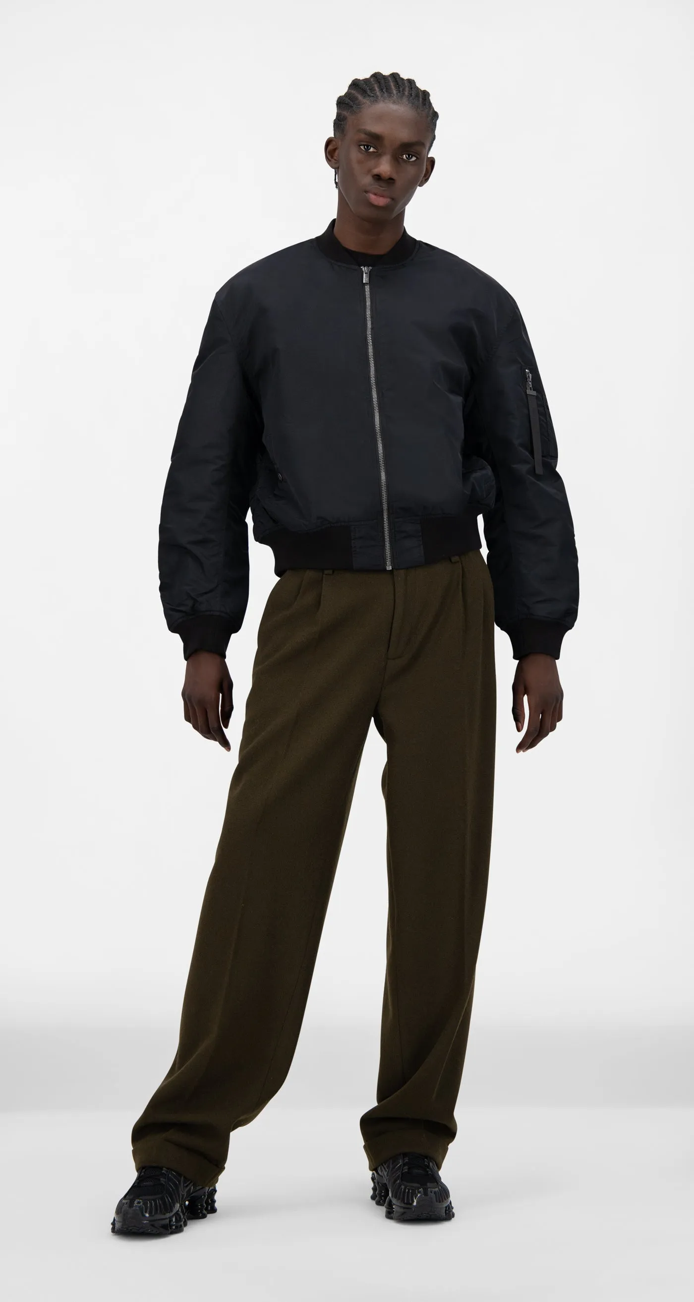 Black Ebomb Jacket sold by Daily Paper product image thumbnail 4