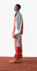 Red Blue Menefer Jacket sold by Daily Paper