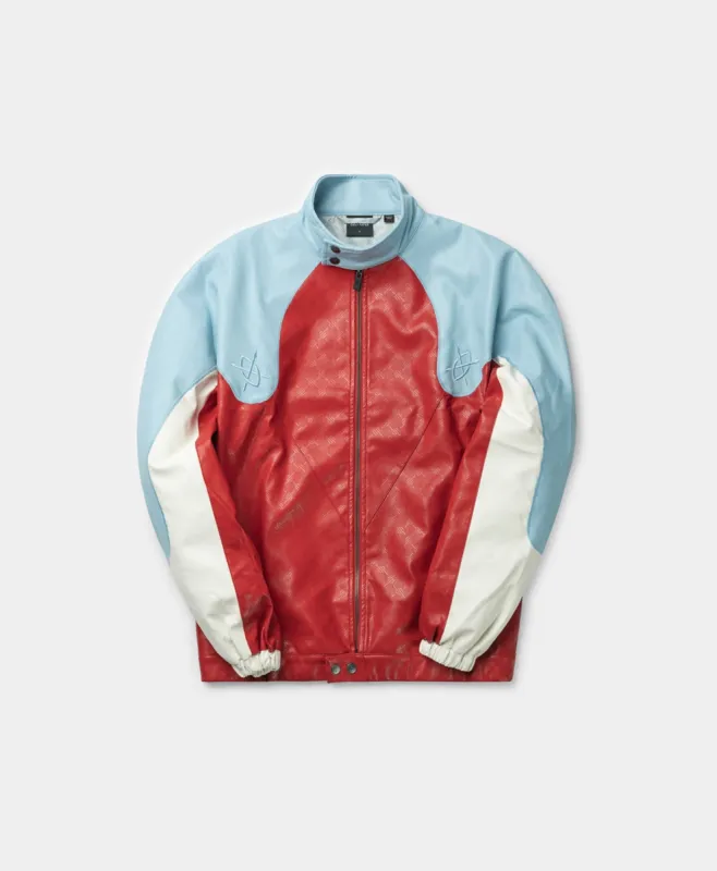 Red Blue Menefer Jacket sold by Daily Paper