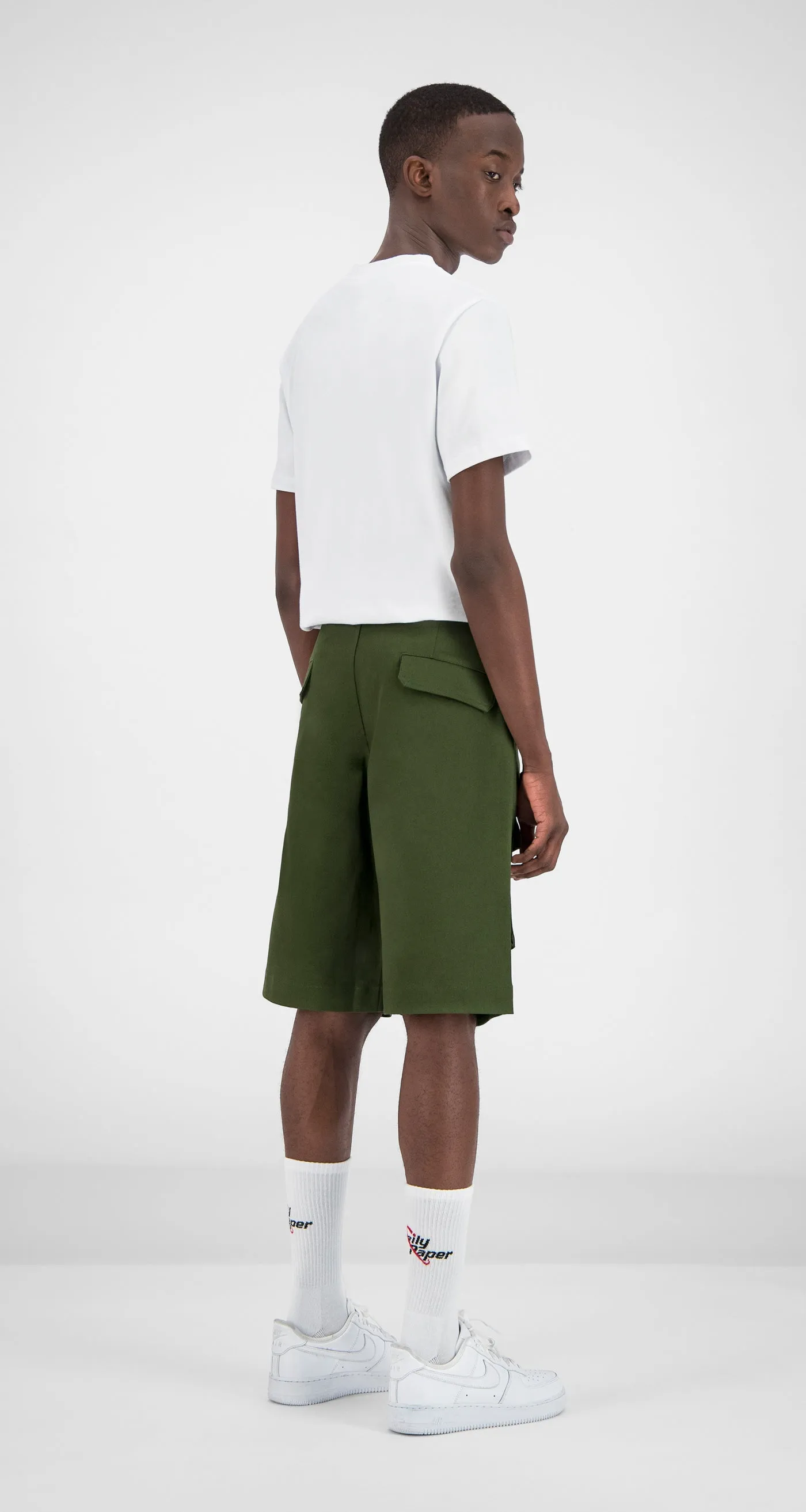 Cargo Shorts Olive Green sold by Daily Paper product image thumbnail 5