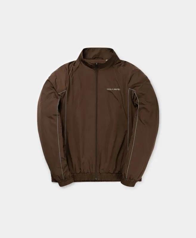 Chocolate Brown Etrack Top made by Daily Paper