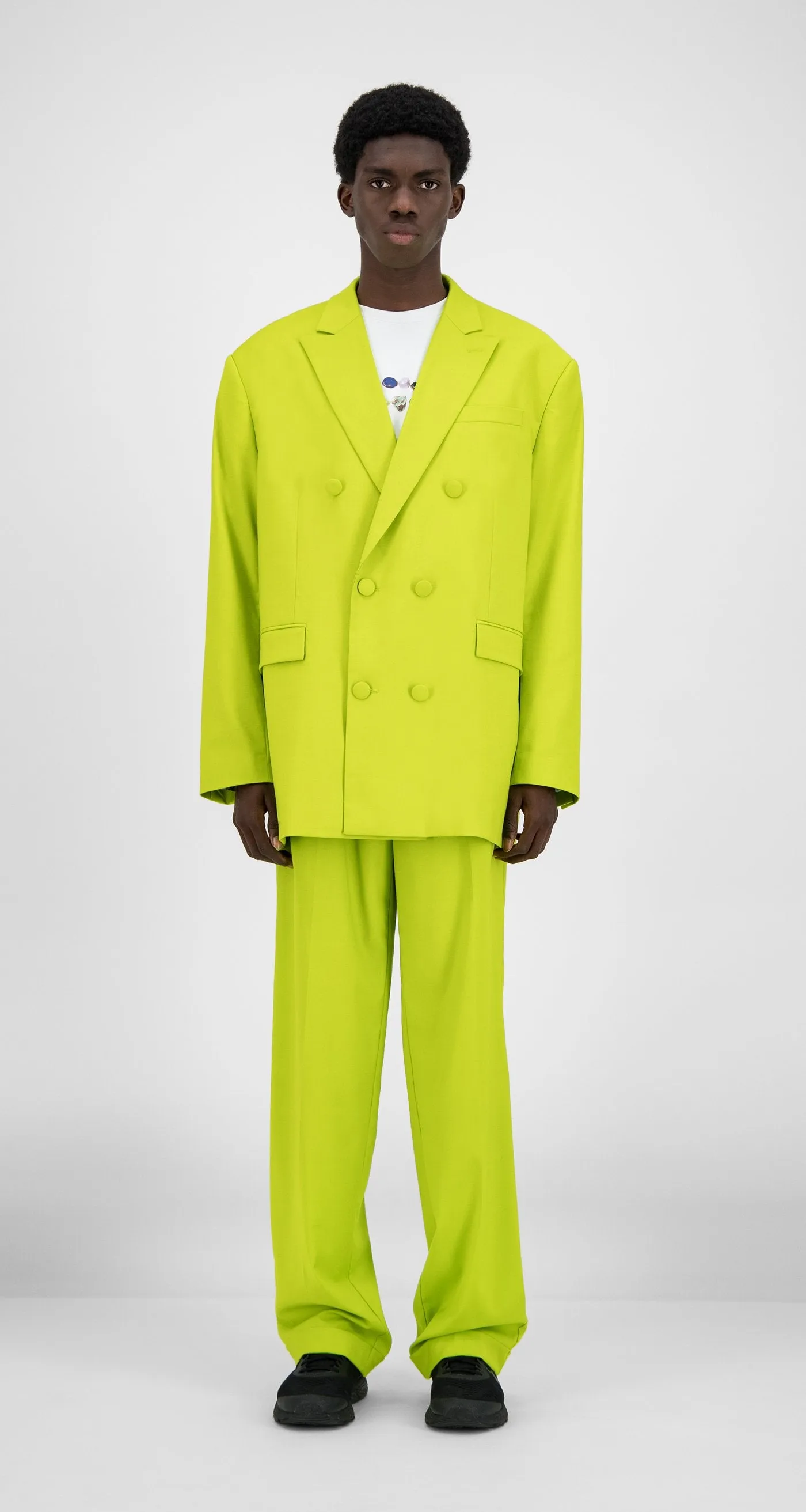 Sharp Green Hecker Blazer sold by Daily Paper product image thumbnail 2