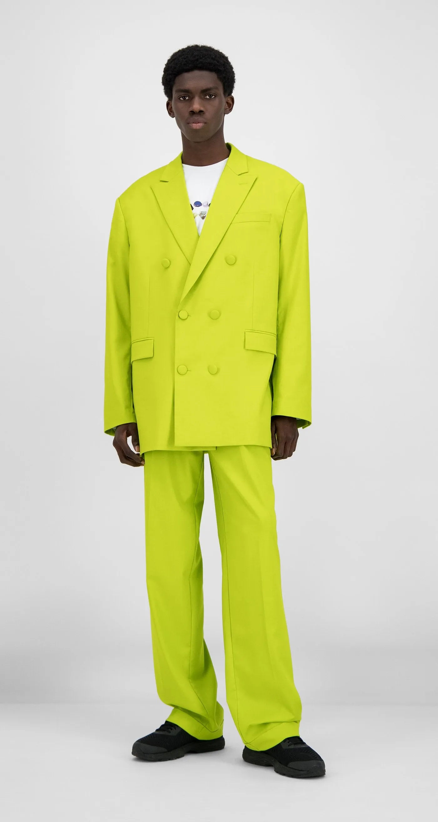 Sharp Green Hecker Blazer sold by Daily Paper product image thumbnail 3