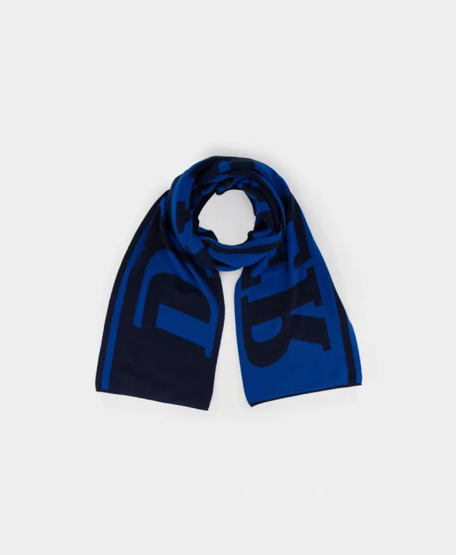 Navy Blue Merino Scarf sold by Daily Paper