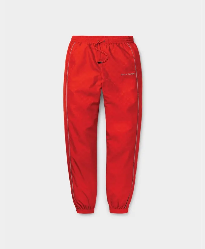 Red Monogram Mehdi Pants sold by Daily Paper