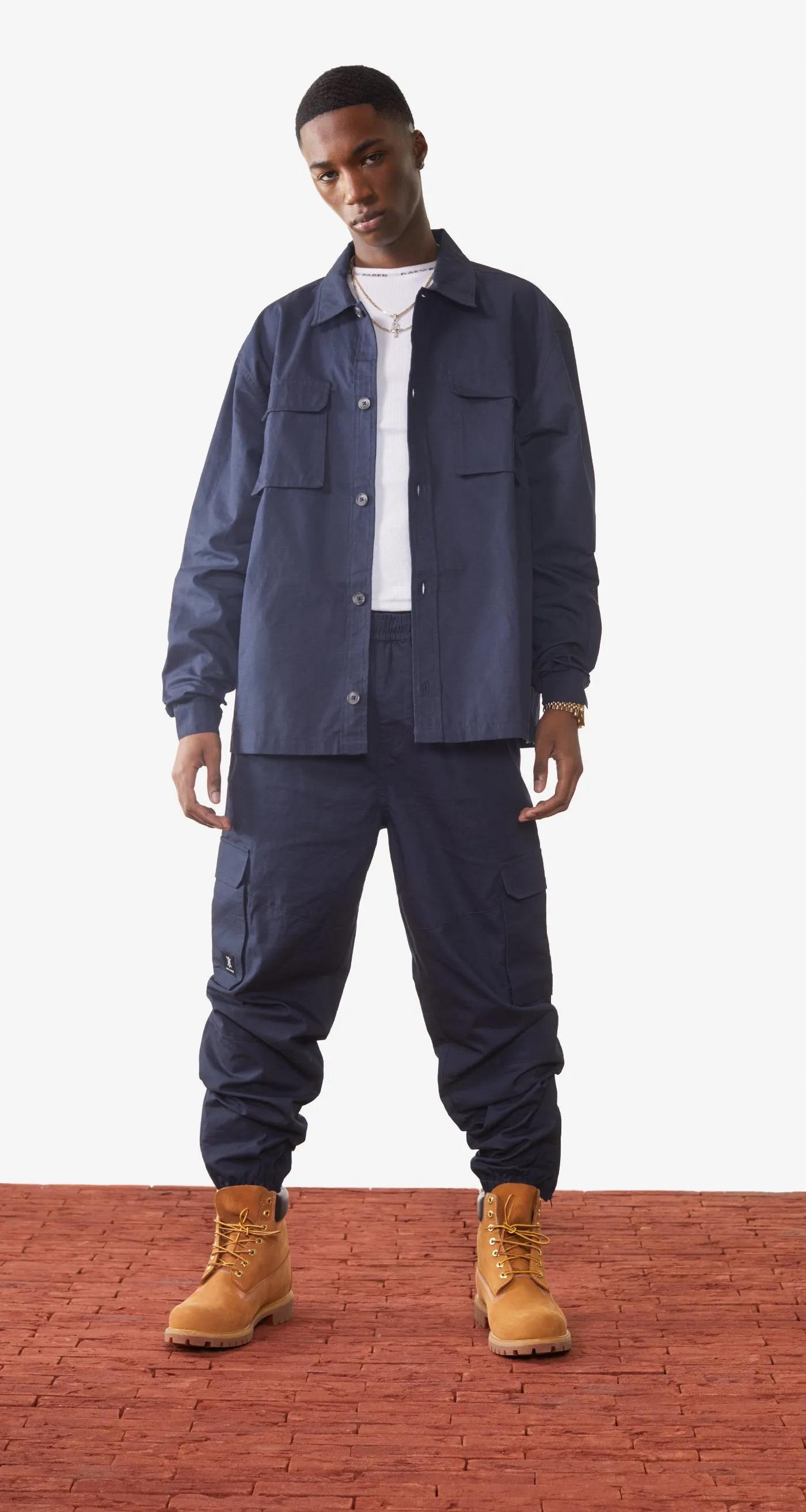 Ombre Blue Marlon Jacket sold by Daily Paper product image thumbnail 2