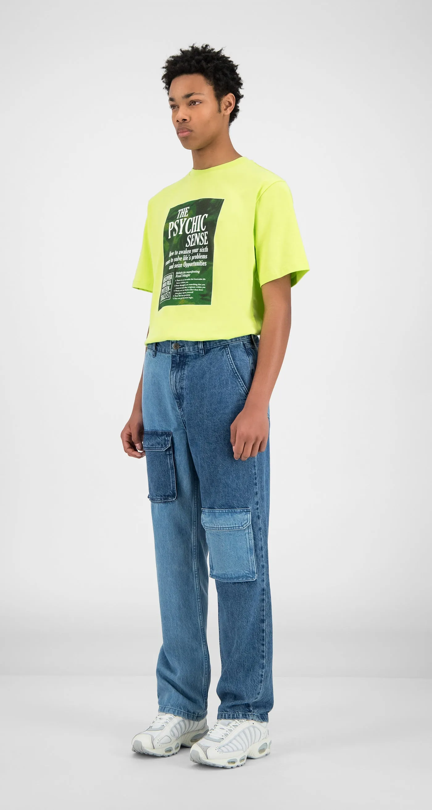 Two Tone Denim Fanis Pants sold by Daily Paper product image thumbnail 2