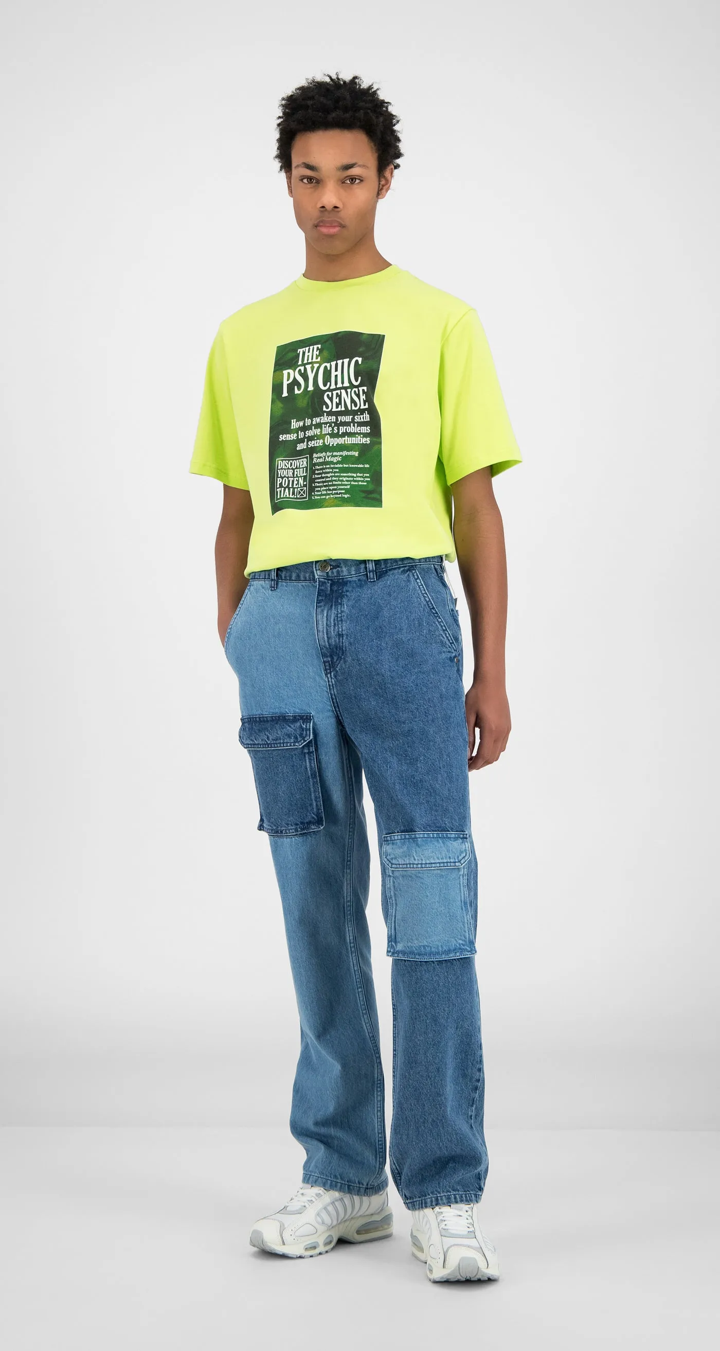 Two Tone Denim Fanis Pants sold by Daily Paper product image thumbnail 3