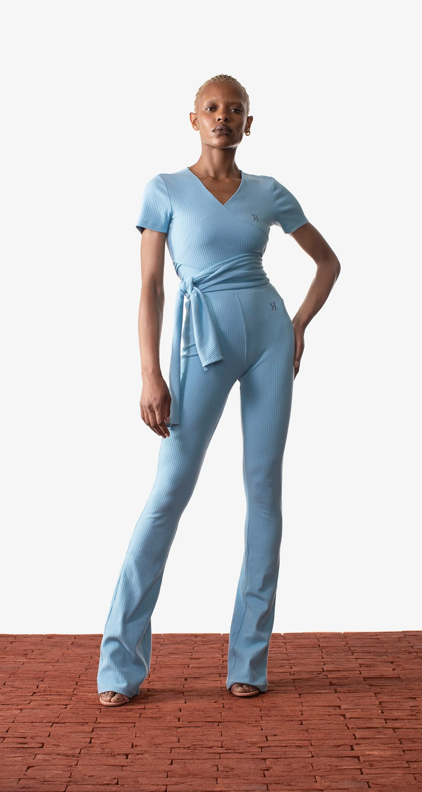 Blue Manae Leggings sold by Daily Paper product image thumbnail 3