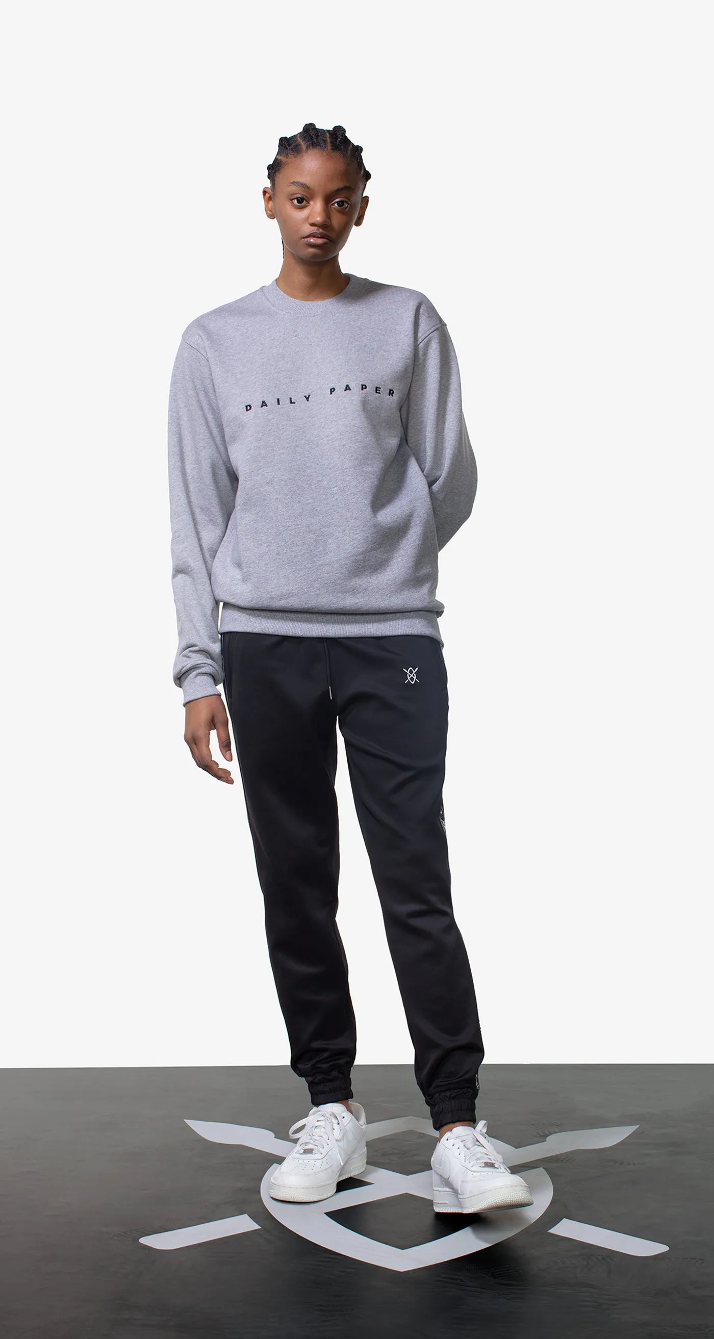 Grey Alias Sweater sold by Daily Paper product image thumbnail 4