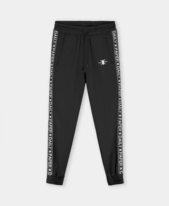 Black Tape Logo Track Pants sold by Daily Paper