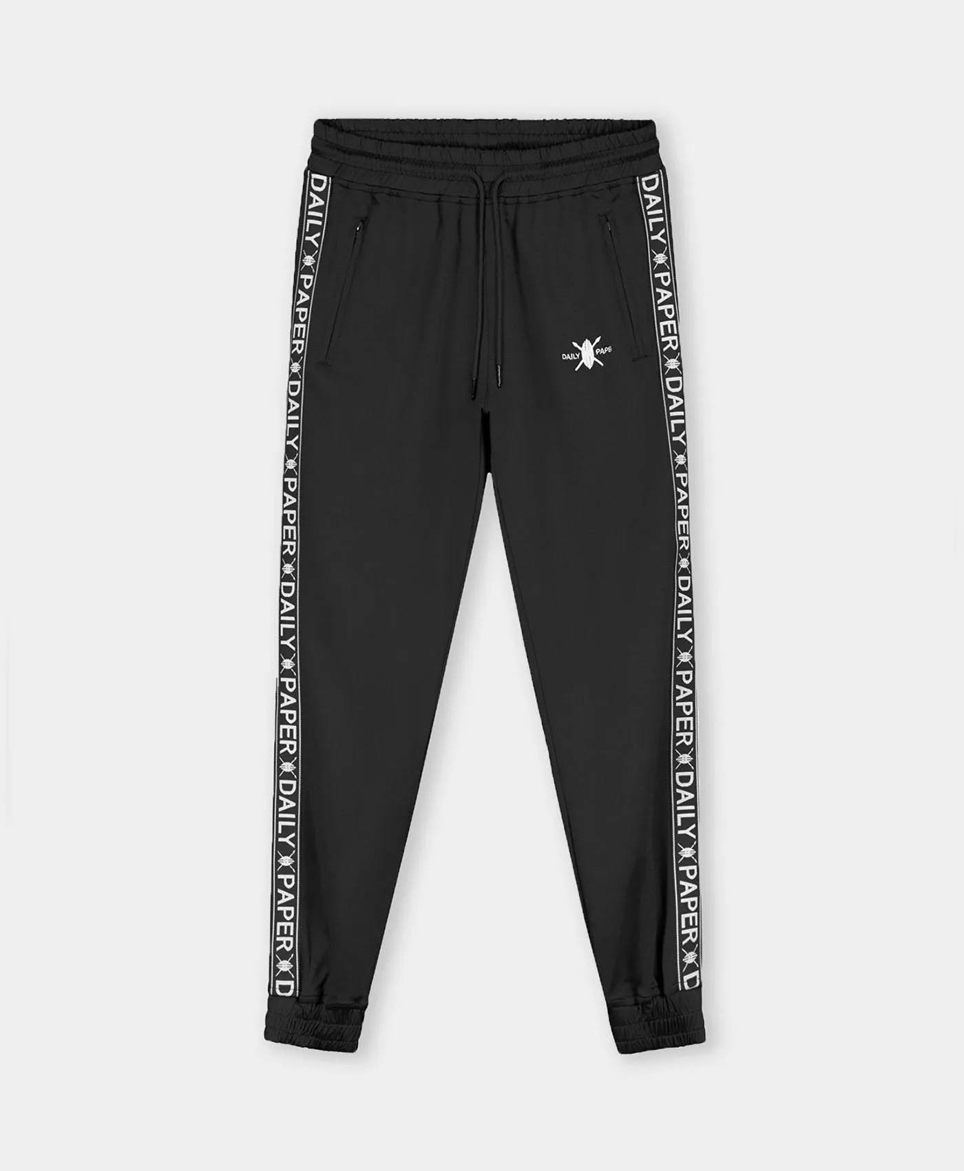Black Tape Logo Track Pants sold by Daily Paper