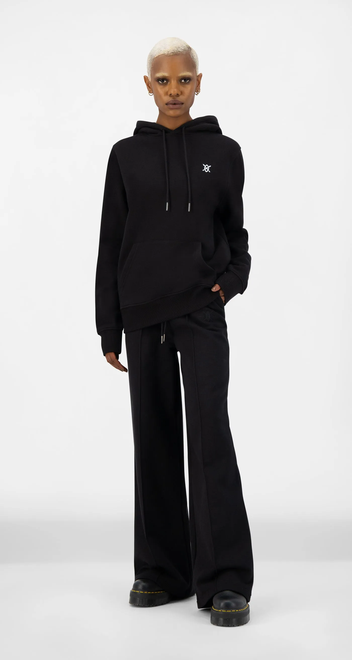 Black Shield Hoody sold by Daily Paper product image thumbnail 4