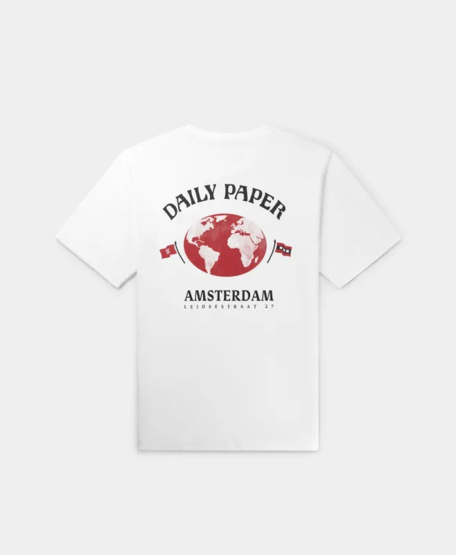 White Amsterdam Store T-Shirt sold by Daily Paper