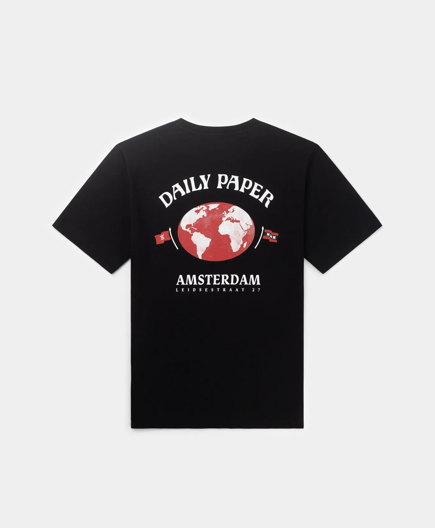 Black Amsterdam Store T-Shirt sold by Daily Paper