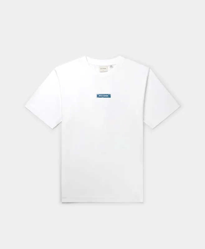 White Blueprint T-Shirt sold by Daily Paper