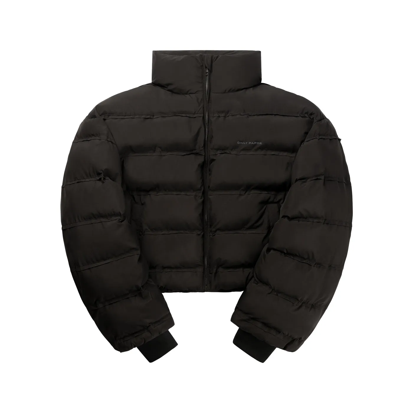 Black Relaxed Short Puffer sold by Daily Paper product image thumbnail 4